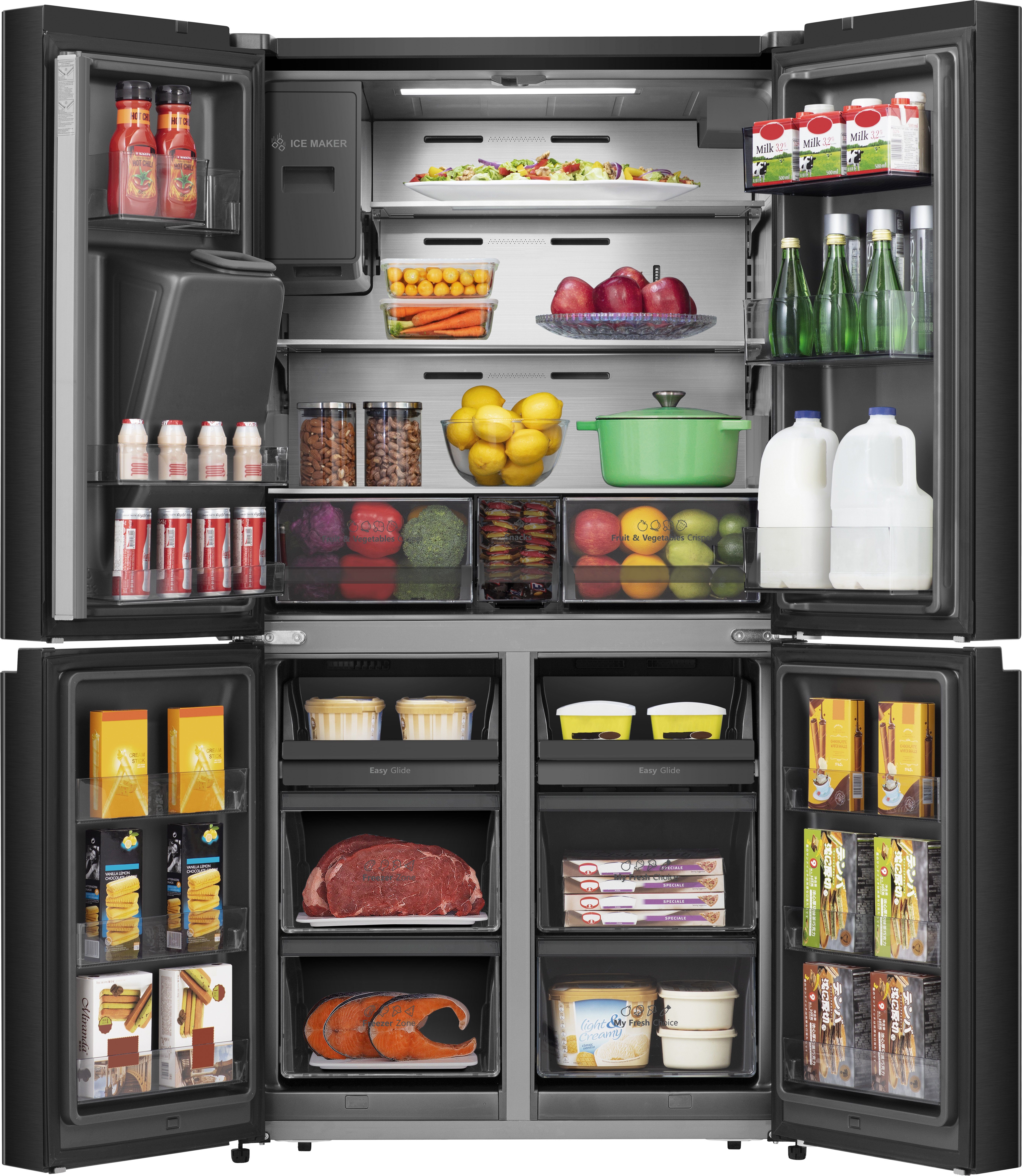 Hisense Multi Door RQ760N4BFE, 178,5 cm visine, 91,4 cm širine