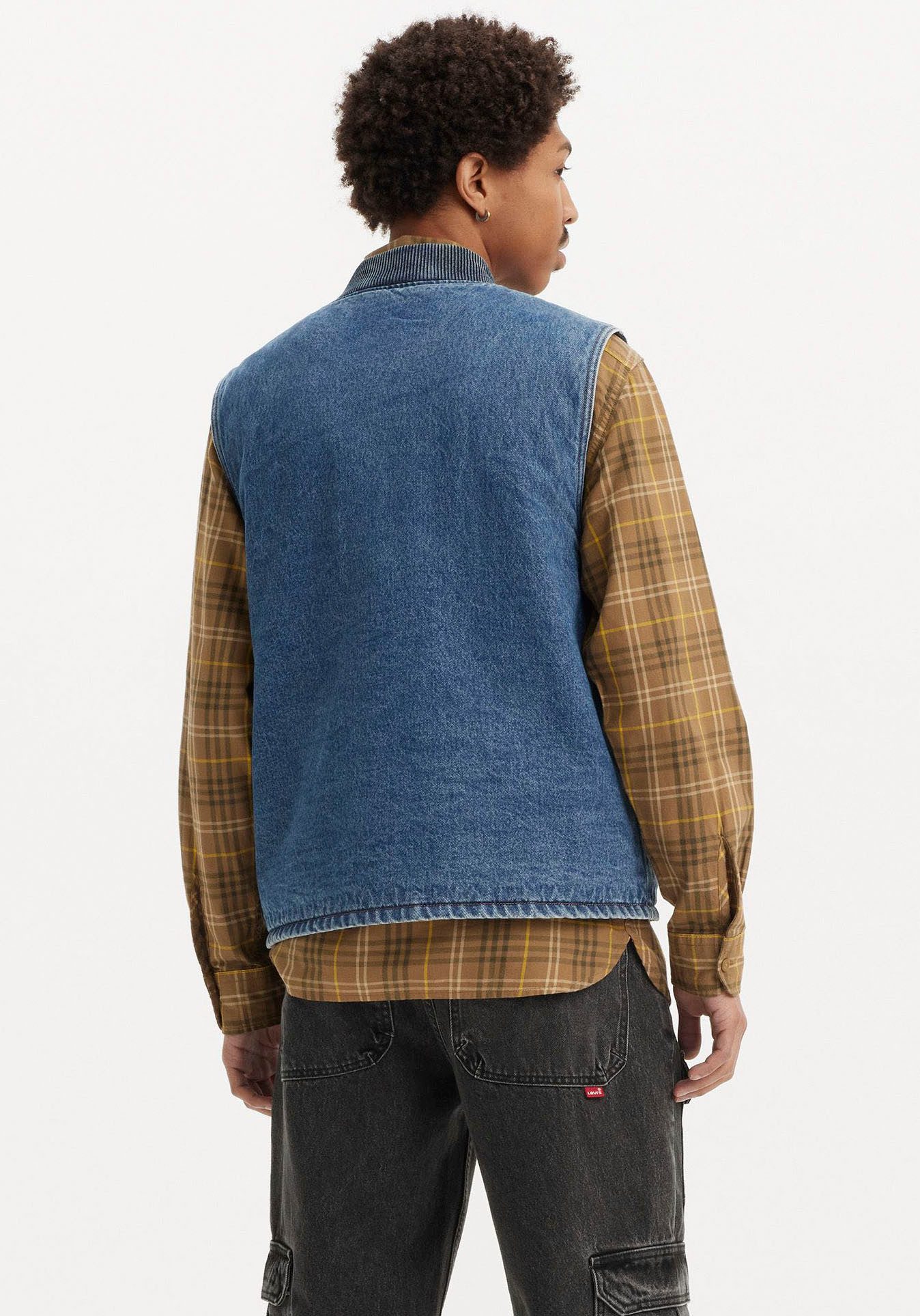 Levi's® Jeansweste SANSOME mit Reißverschluss günstig online kaufen