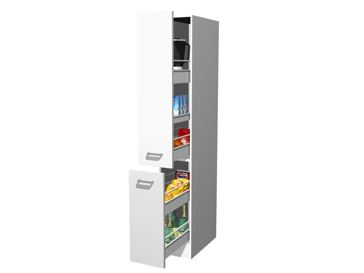 Flex-Well Apothekerschrank Apothekerschrank Küche - 30 günstig online kaufen