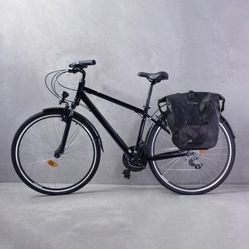 Wozinsky Fahrradtasche wasserdichte Fahrradtasche Kofferraumtasche Gepäcktasche