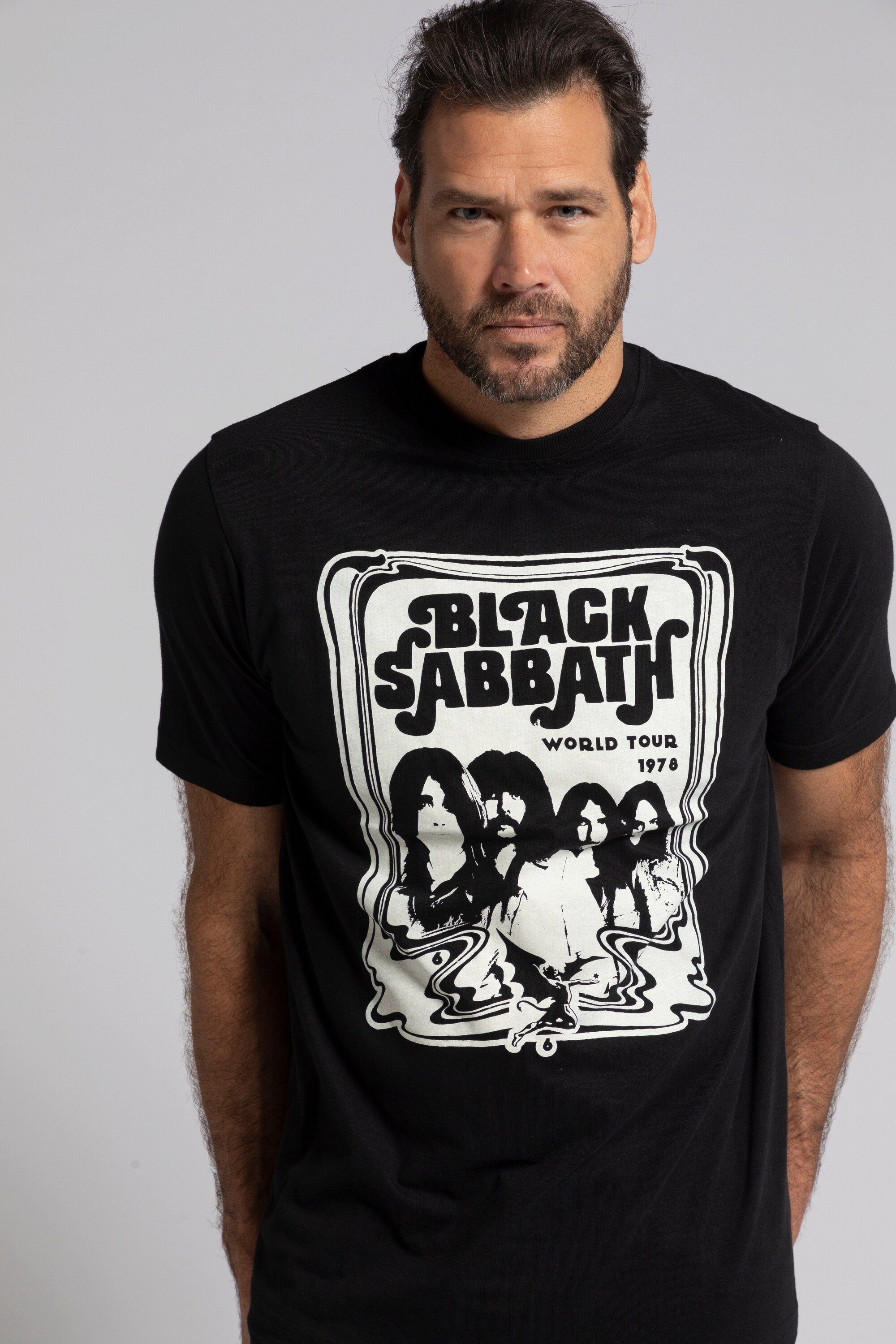 JP1880 T-Shirt T-Shirt Bandshirt Halbarm Black Sabbath
