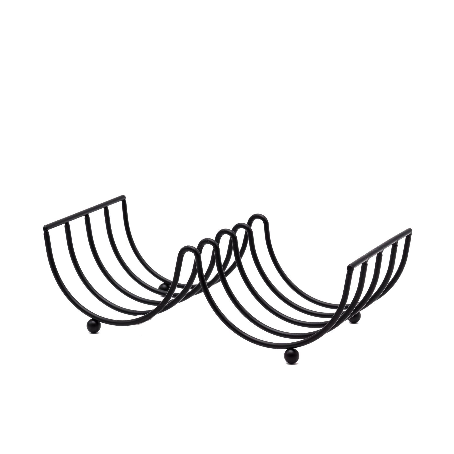 Ridder Toilettenpapierhalter Mila schwarz von Ridder
