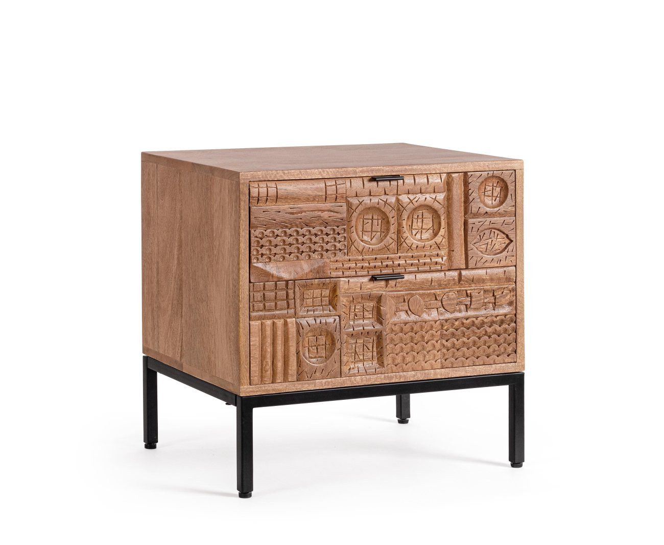 Bizzotto Nachttisch Kindia aus Mangoholz