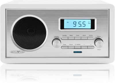 Reflexion »HRA1250« UKW-Radio (UKW Tuner, automatische und manuelle Sendersuche, LCD Anzeige mit blauer Hintergrundbeleuchtung, Sleep-, Snooze-, Uhr- und Weckfunktion, Teleskopantenne)