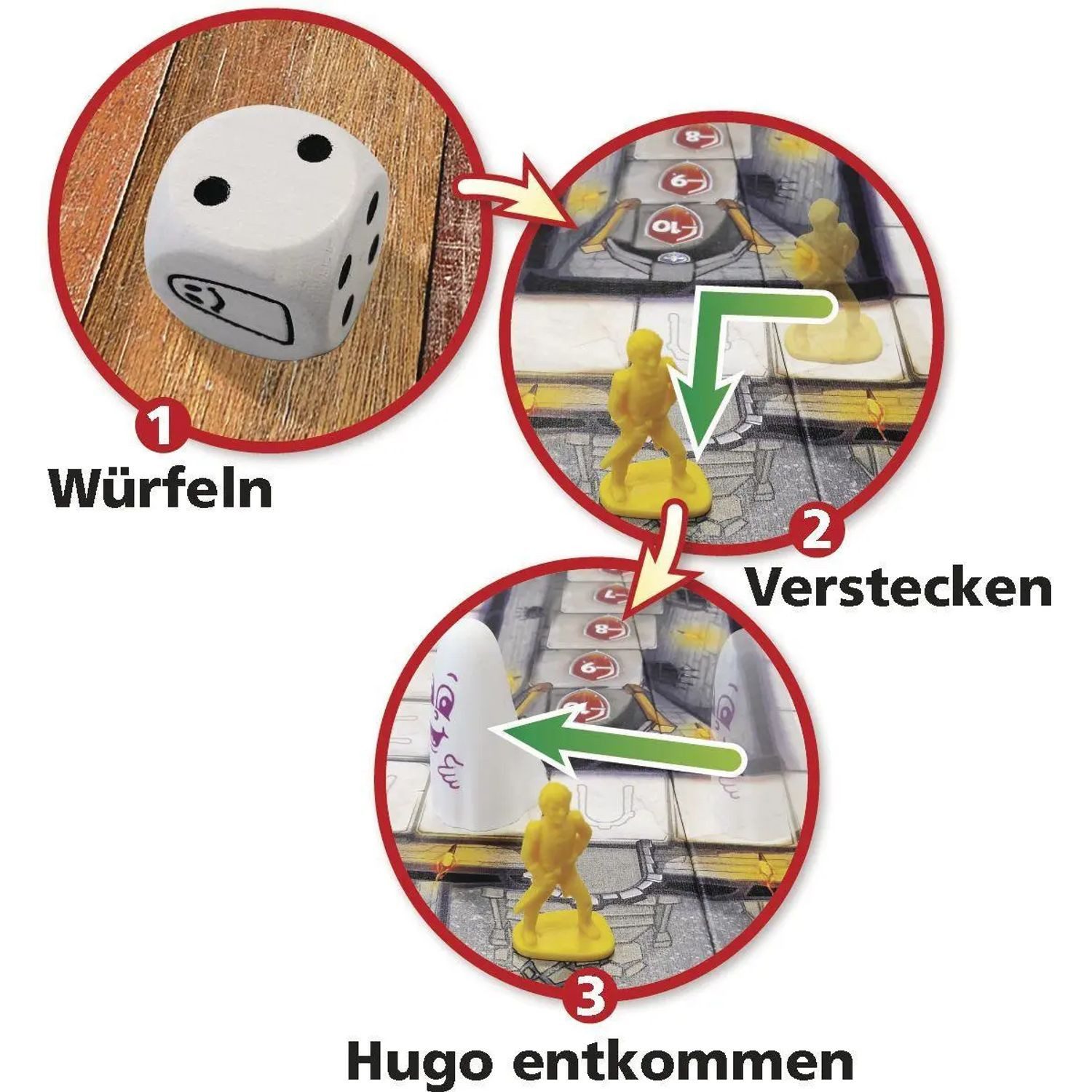AMIGO Spiel HUGO - Das Schlossgespenst