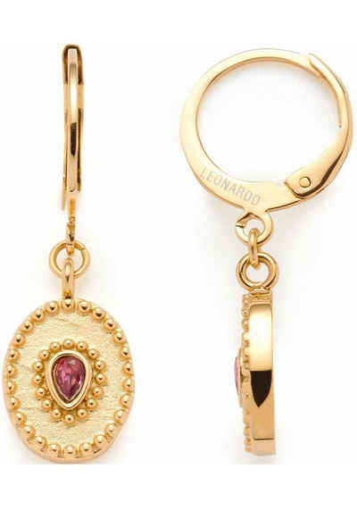 LEONARDO Paar Серьги-кольца Ohrring Rubi, 023217, mit Kristallglas