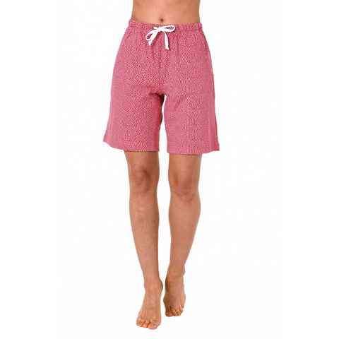 Normann Relaxanzug Pyjama Bermuda kurze Hose bedruckt Mix & Match ideal zum kombinieren