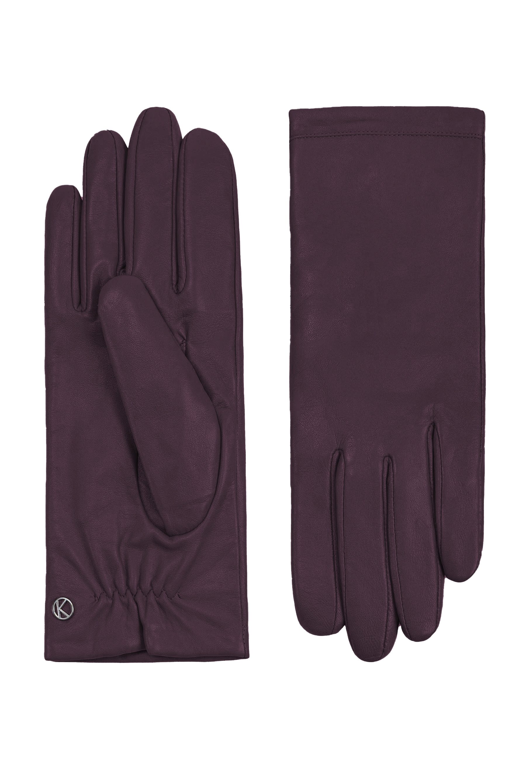 KESSLER Lederhandschuhe Style Chelsea (Paar, 1-St., Handschuhe) Leather Working Group zertifiziertes Leder, kuscheliges Strickfutter