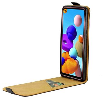 Wigento Handyhülle Für Apple iPhone 14 Plus Fliptasche Premium Schwarz Hülle Case Cover Schutz Zubehör Etui Neu