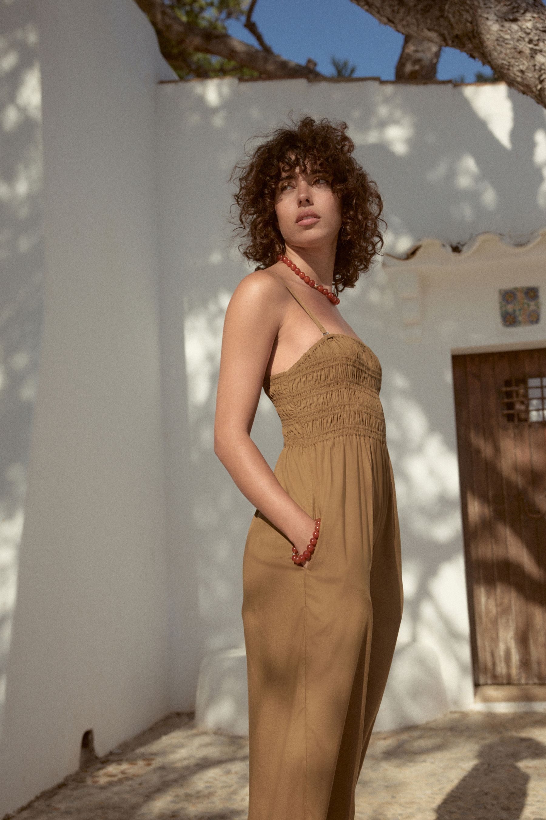 Next Jumpsuit Smocked Bandeau Jumpsuit (1-piece)