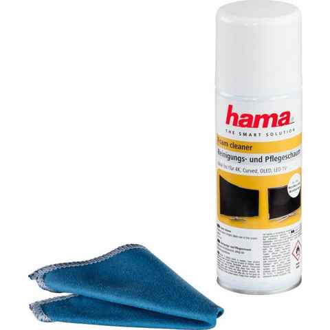 Hama Reinigungs-Set Hama Reinigungs- und Pflegeschaum, 200 ml, inklusive Tuch