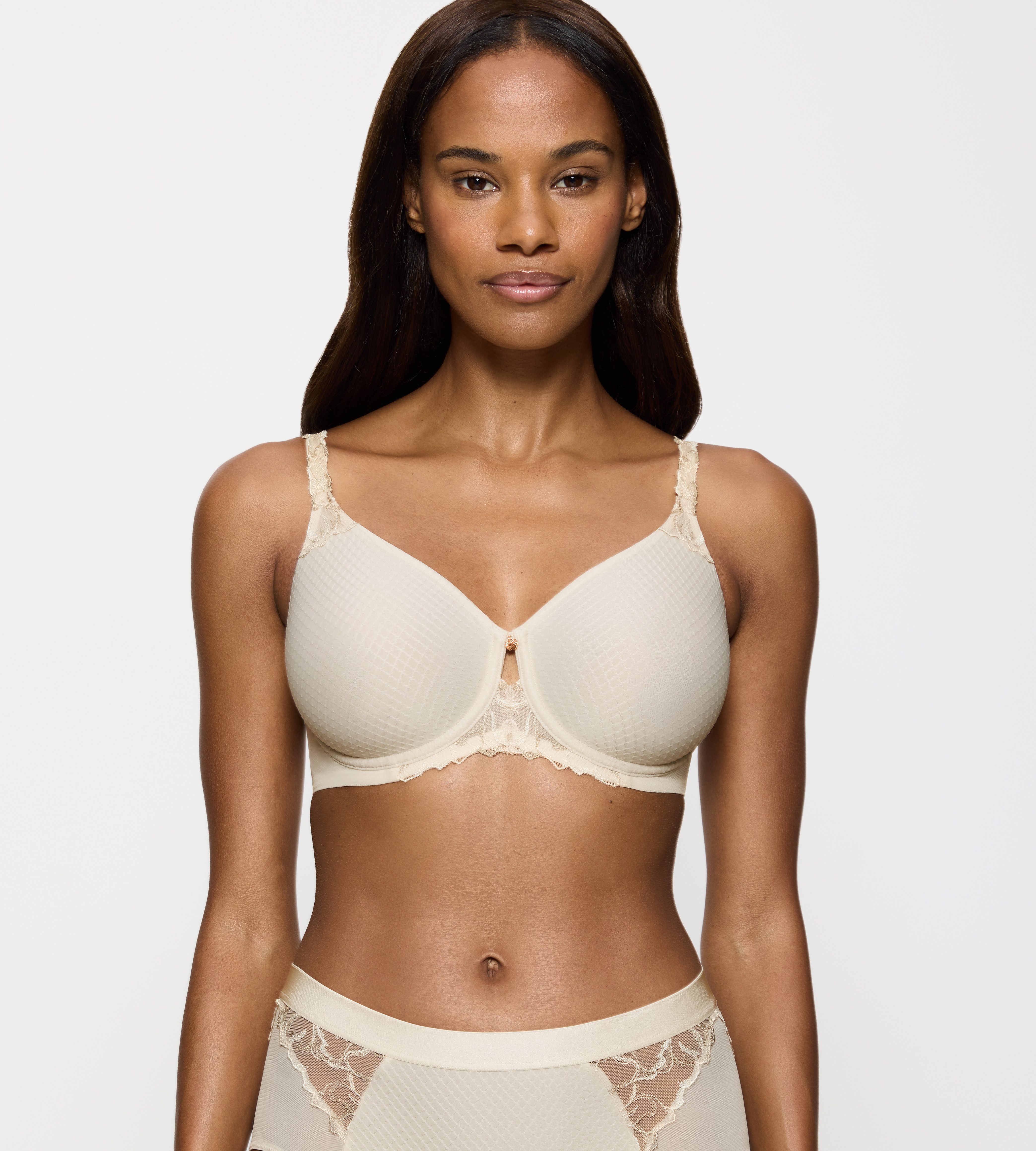 Triumph Minimizer-BH Wild Azalea Florale Spitzendetails, Satin-Jacquard, Träger verstellbar