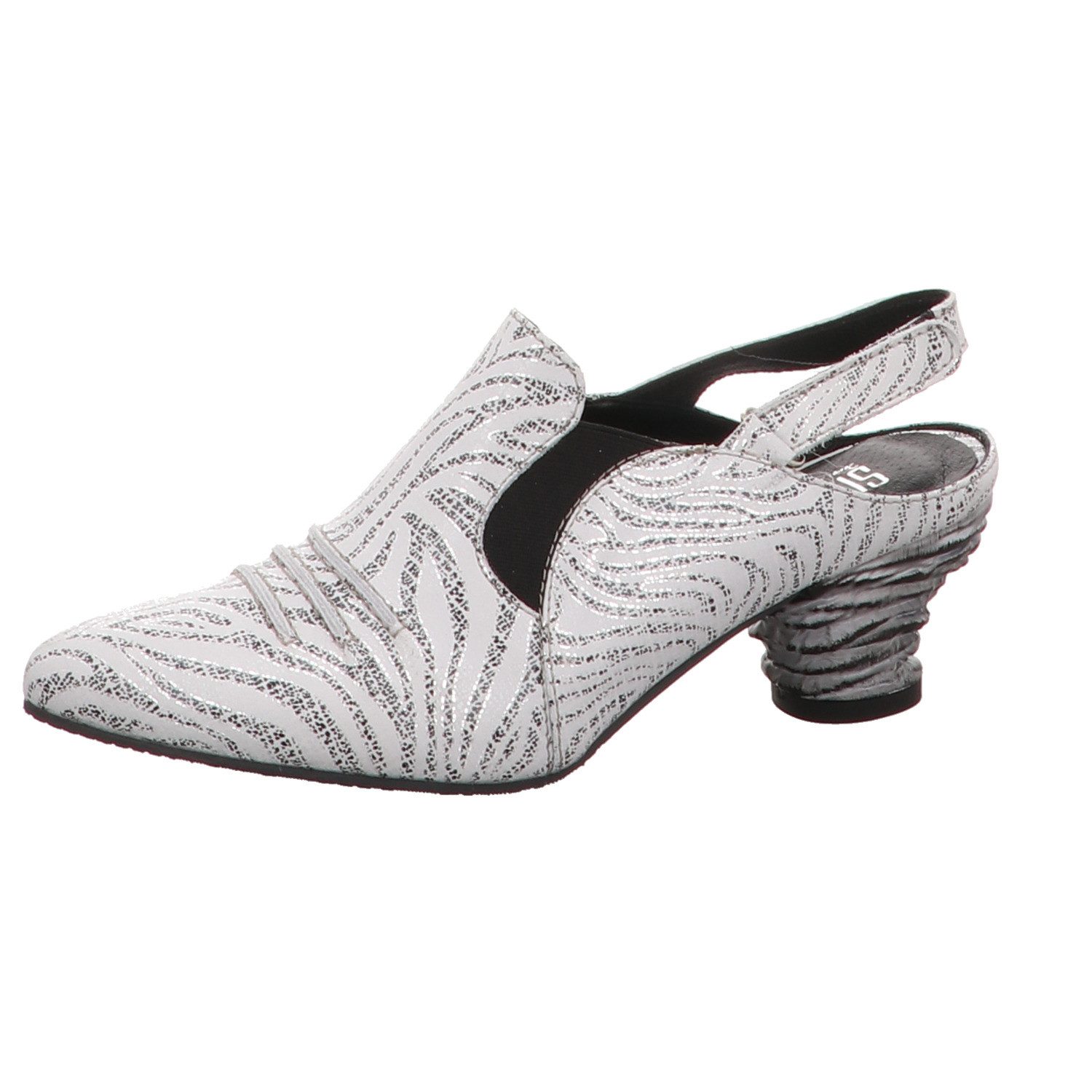 Simen Simen Damen Sling - 6622A-9SN in weiss Slingpumps