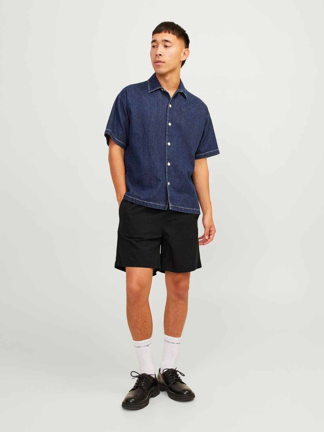 Jack & Jones Shorts JPSTJAIDEN JJSUMMER JOGGER SHORT SN mit elastischem Bund