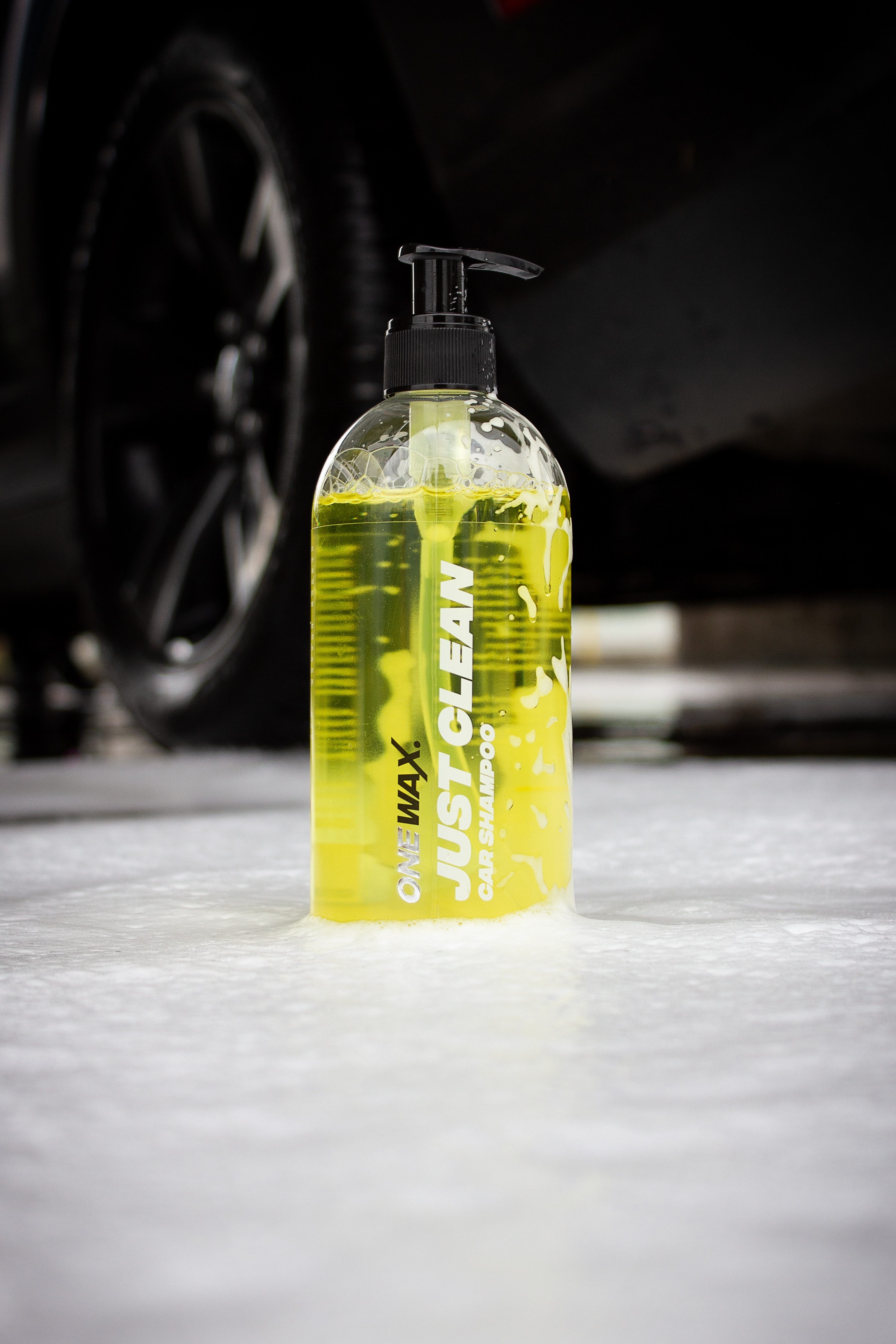 detailmate Garage Freaks 5 Finger Waschhandschuh + Autoshampoo Autoshampoo (Set, [- Frottierhandschuh - Mikrofaser - Auto Reinigung Wasch Set)