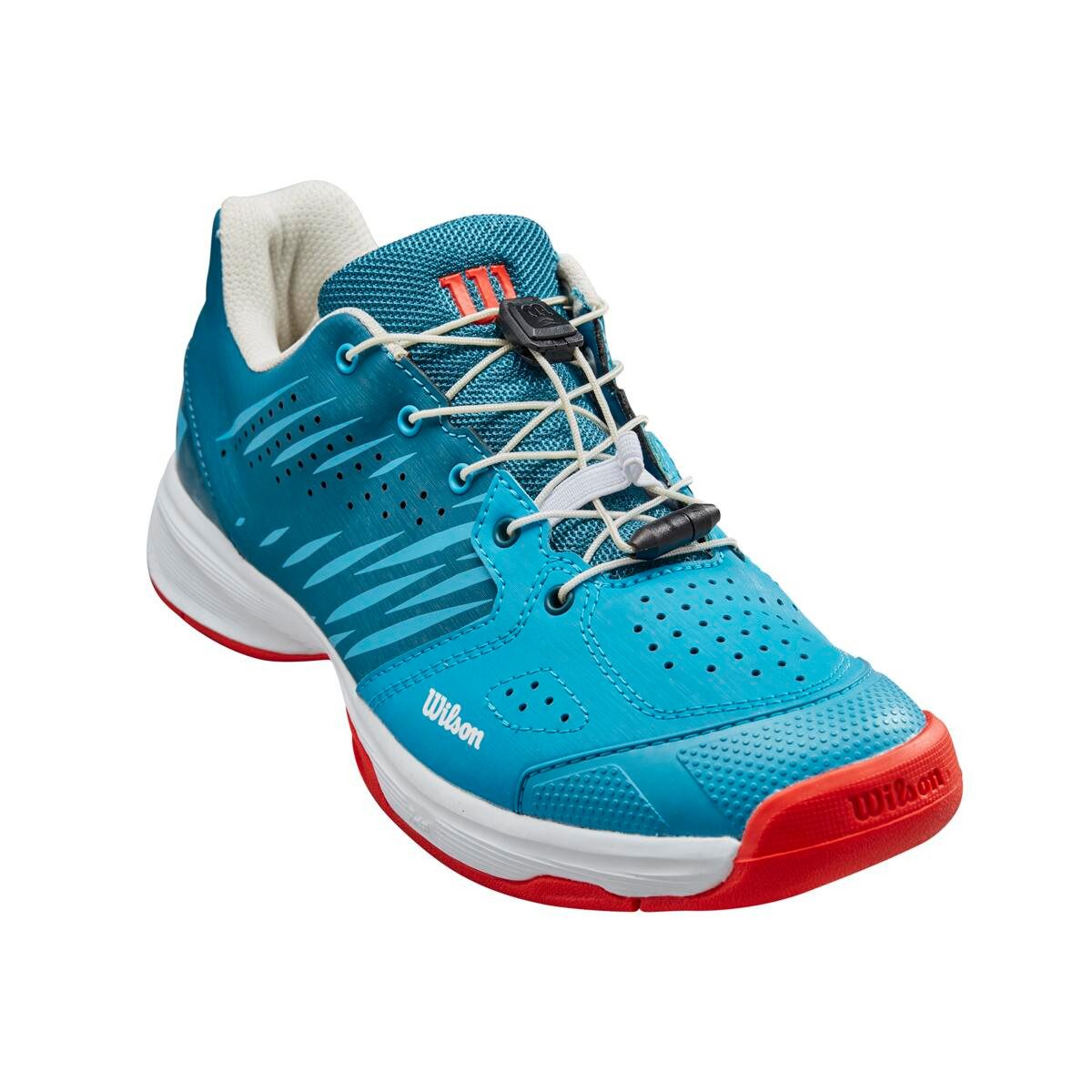 Wilson Kaos 2.0 QL (Quicklace) Allcourt blau Kinder Tennisschuh