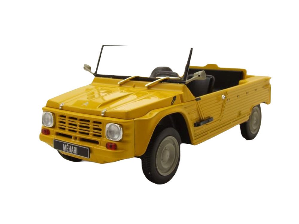 Whitebox Modellauto Citroen Mehari 1970 gelb, Maßstab 1:24