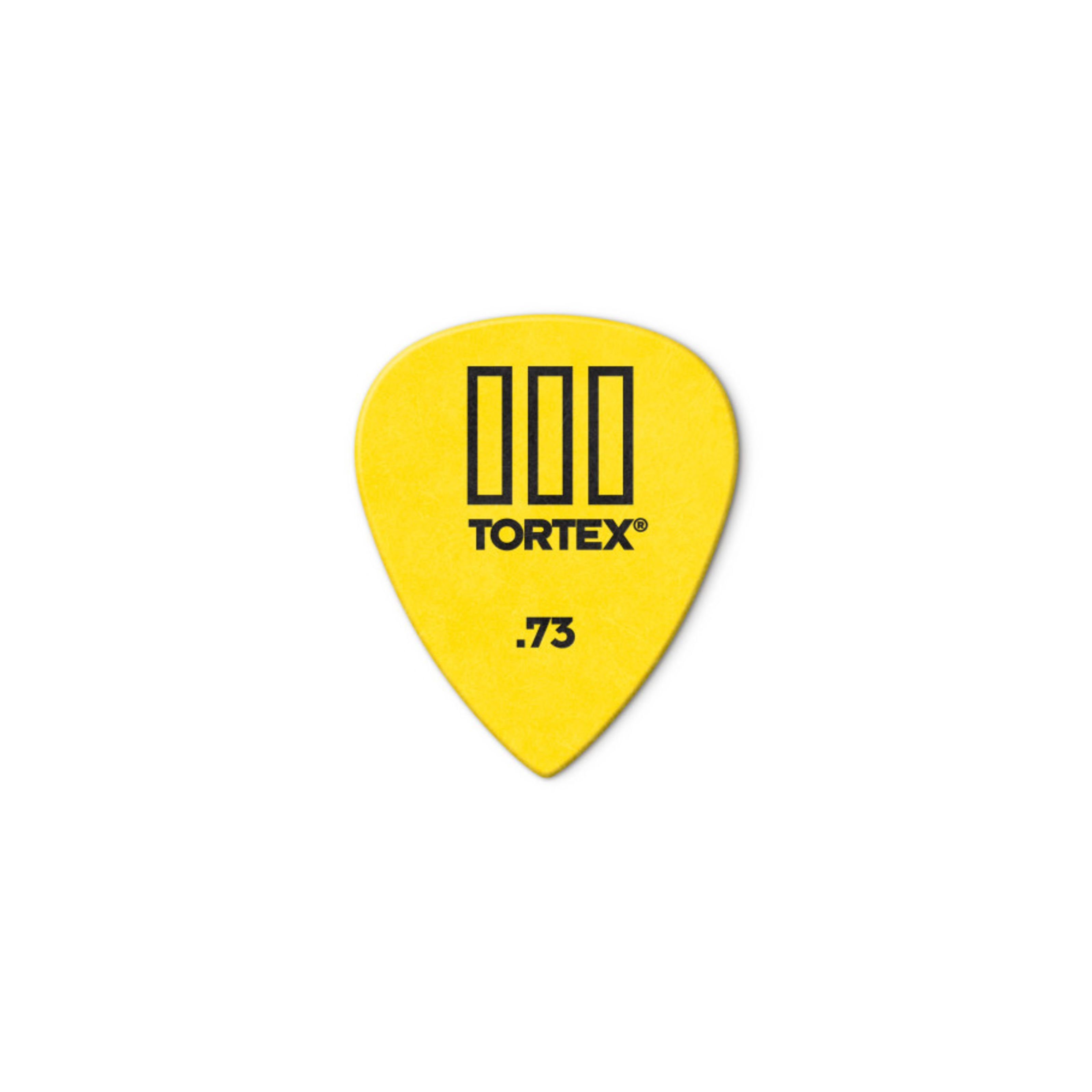 Dunlop Plektrum, 462P.73 Tortex III Picks 0,73 mm - Plektren Set