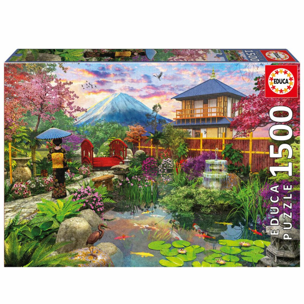 Educa Puzzle Japanischer Garten puzzle 1500pcs, Puzzleteile