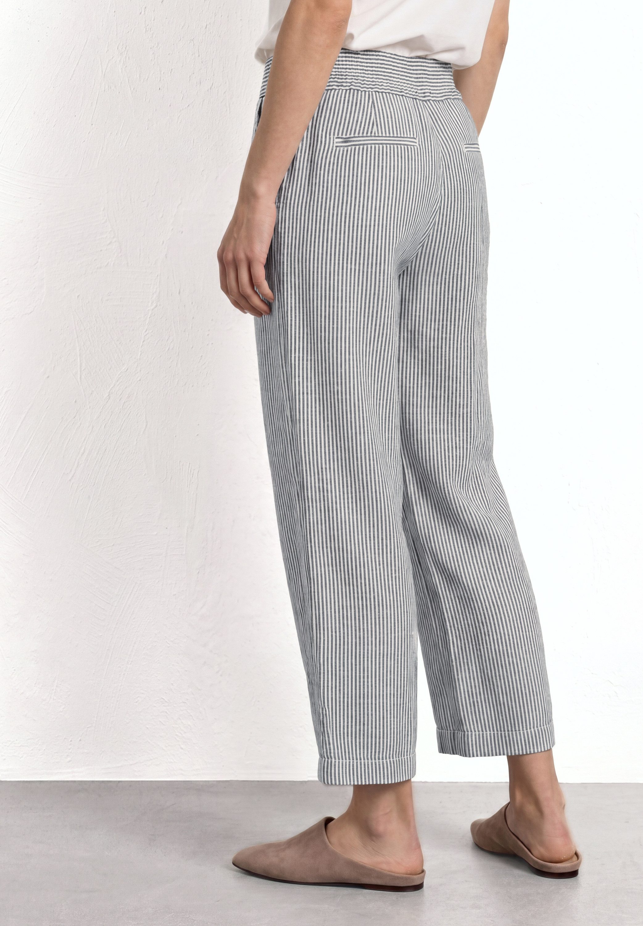 STREET ONE Culotte aus Leinen