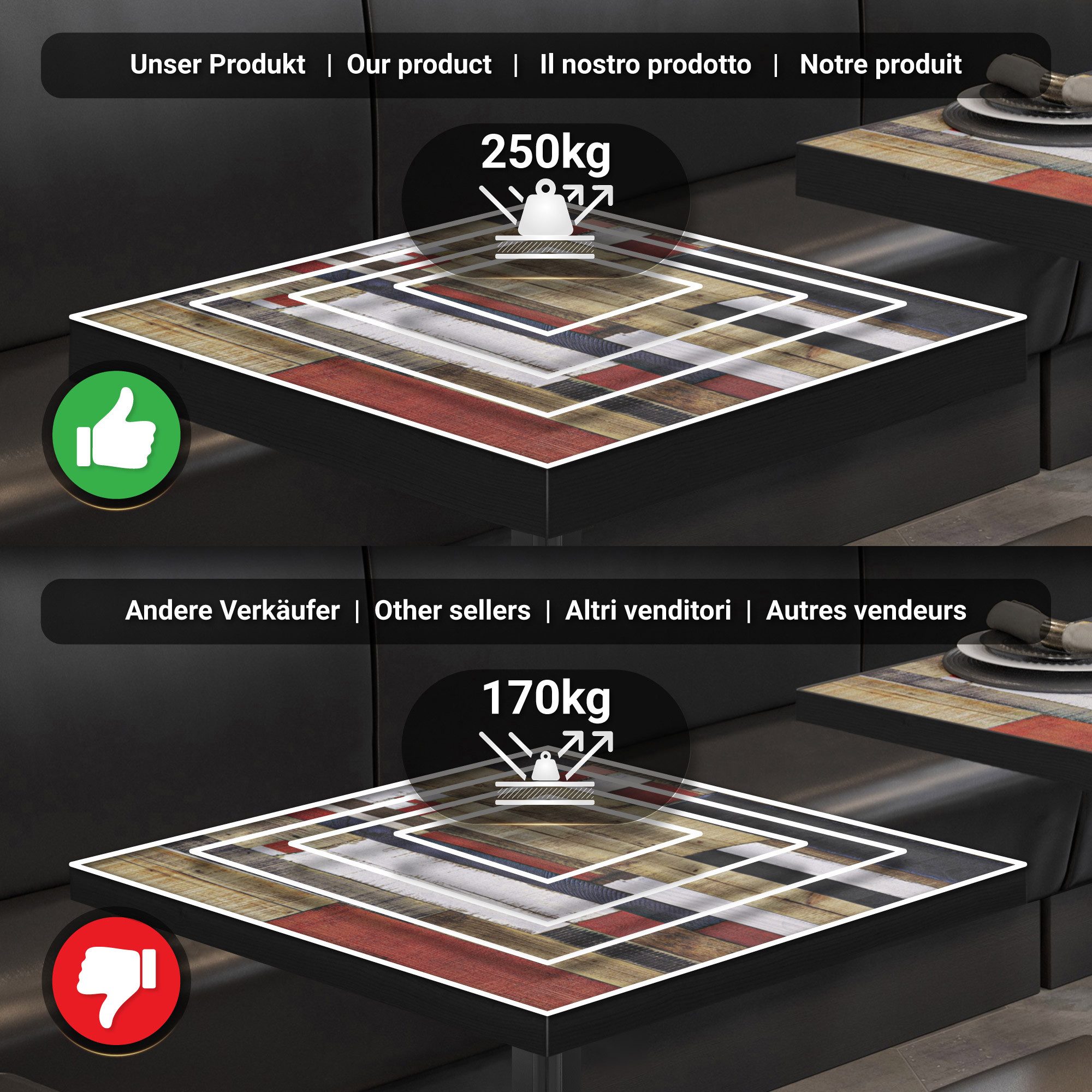 GGMMÖBEL Bistrotisch BE