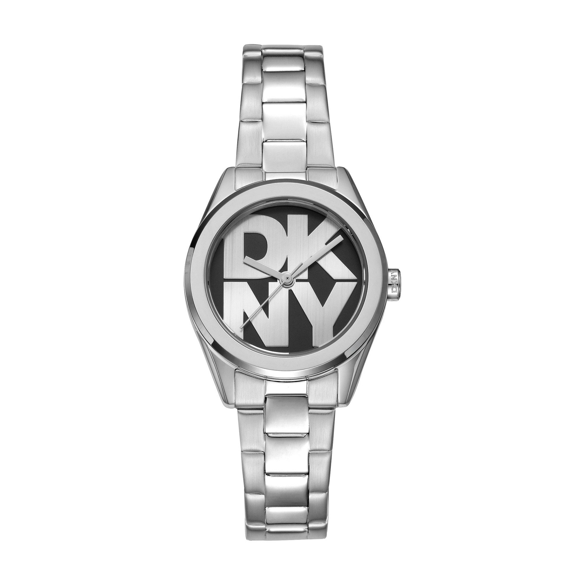 DKNY Quarzuhr Logo Watch Set DK1L145M0045, (Set, 2-tlg., mit Armband), Armbanduhr, Damenuhr, Edelstahlarmband, Ideal auch als Geschenk