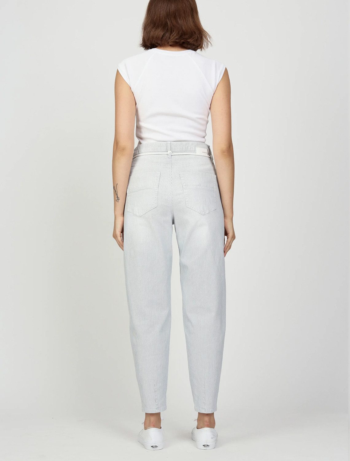 GANG Loose-fit-Jeans Gang Silvia Jogger Balloon Fit (1-tlg) Kordel