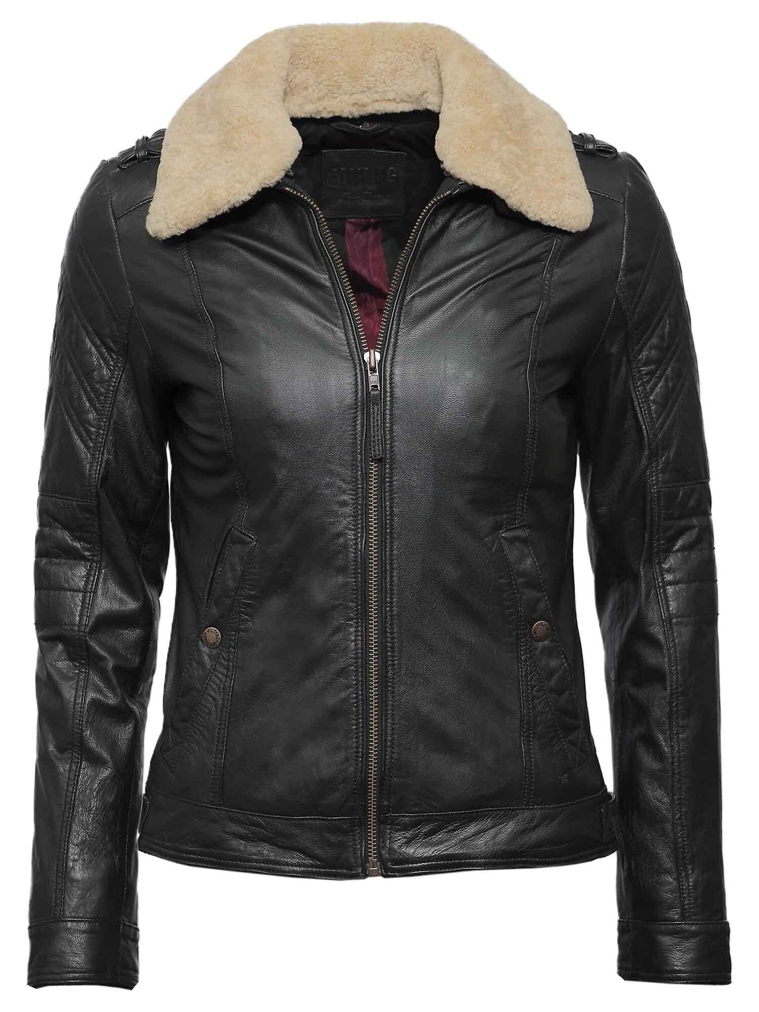 Lederjacke Upney