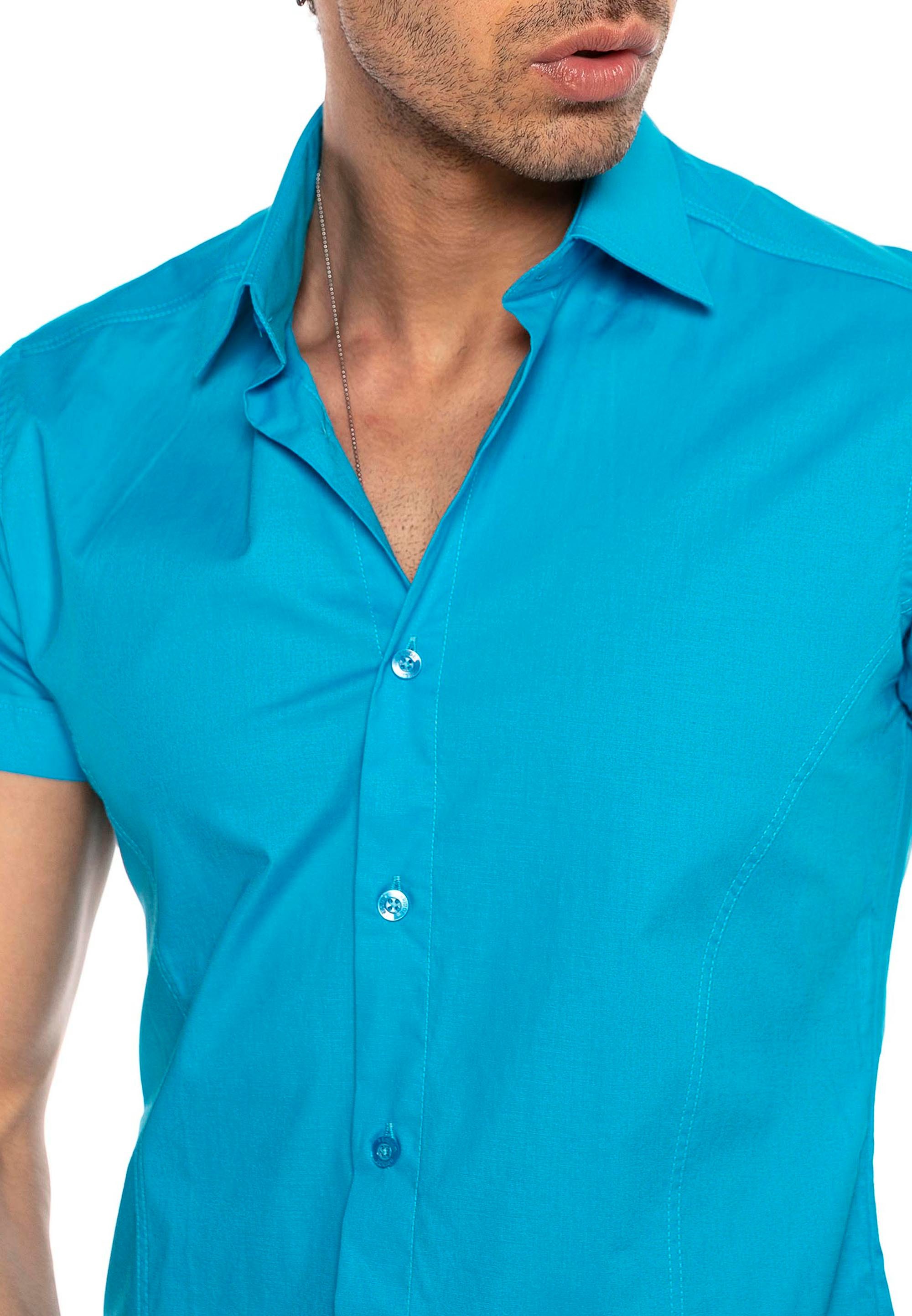 RedBridge Kurzarmhemd Slim Fit – Eleganter günstig online kaufen