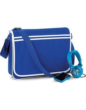 Goodman Design Umhängetasche Messenger Bag Sporttasche Schultasche Laptoptasche, Netztasche mit Reißverschluss unter Abdeckung