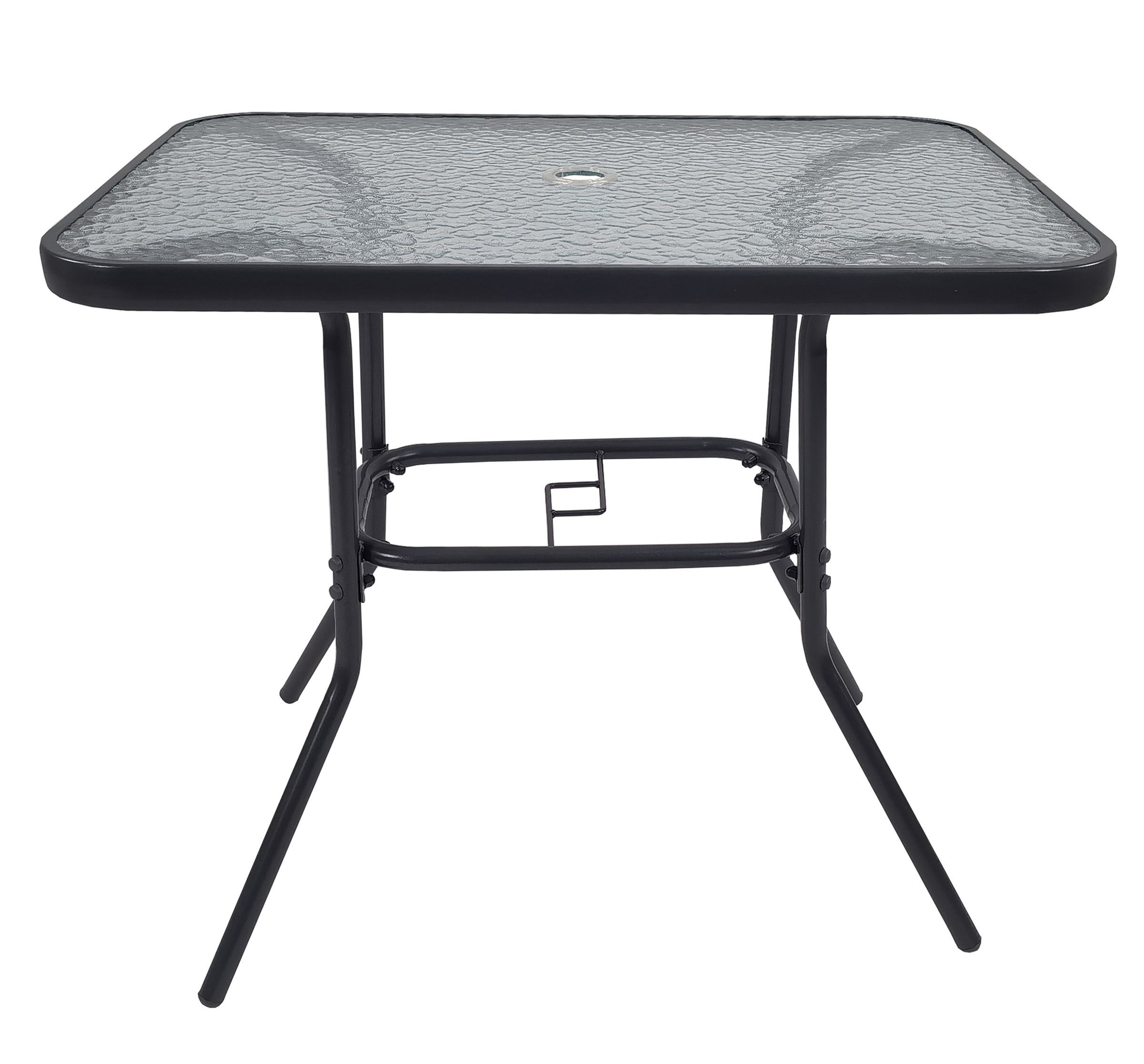 VCM Gartentisch Glas Gartentisch Esstisch Balkontisch 80x55 günstig online kaufen