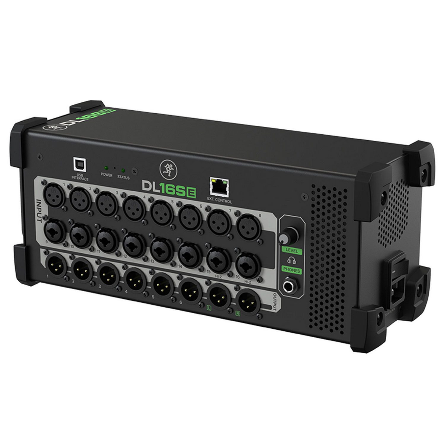 MACKIE Mackie Mischpult DL16SE Digitaler Rack Mixer mit XLR-Kabel Digitales Aufnahmegerät (Vorteils-Set mit XLR-Kabel)
