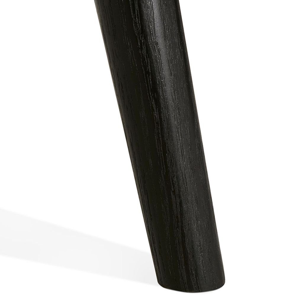 120 Holz KADIMA DESIGN Gastrotisch LYDIA (black) Bartisch Schwarz x