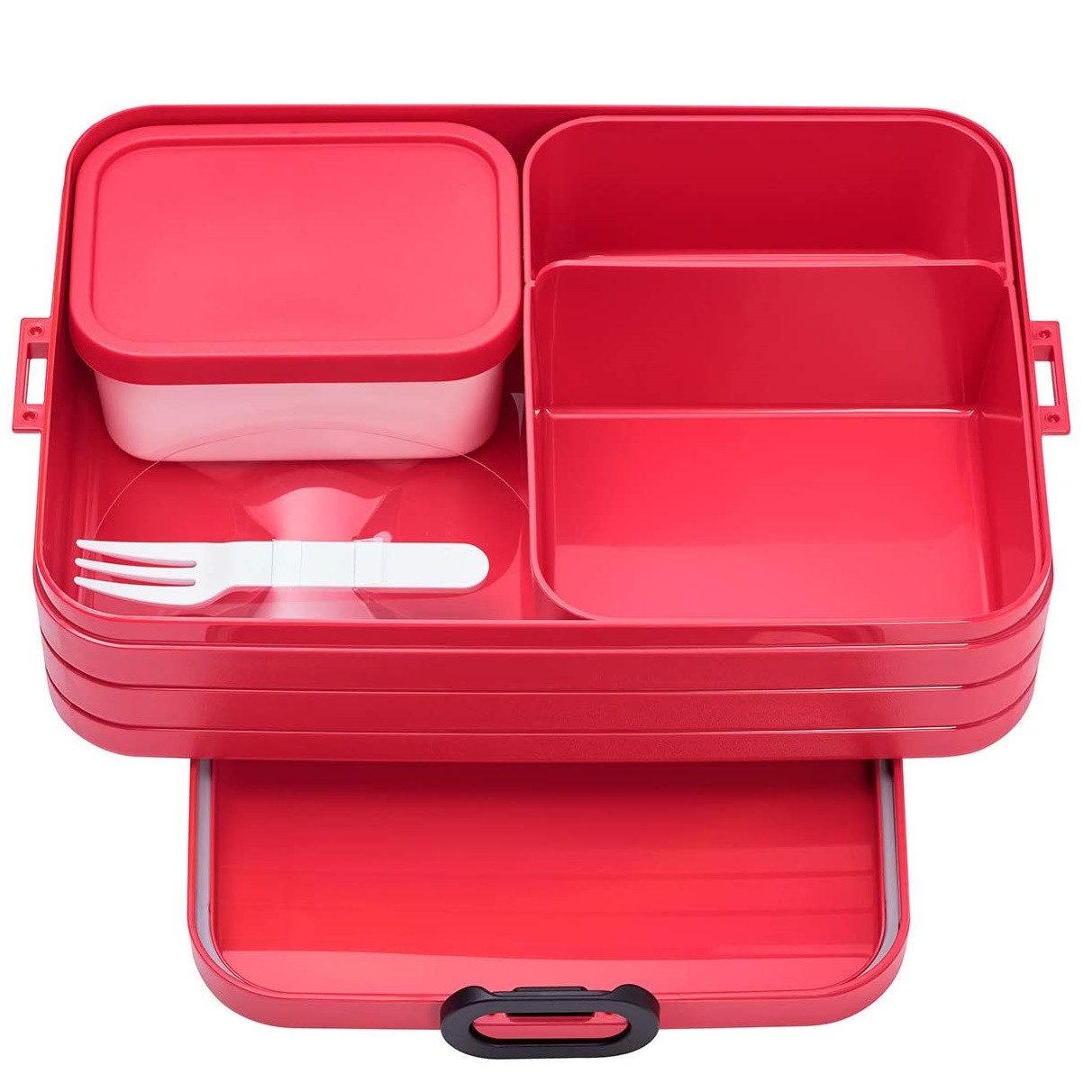 Mepal Lunchbox Bento-Lunchbox Take A Break, Nordic red, large, großzügige Fächeraufteilung, perfekt für unterwegs