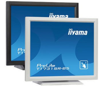 Iiyama 43.2cm (17) T1731SR-W5 5:4 HDMI+DP+USB wh.Spk TFT-Monitor (1280 x 1024 px, 5 ms Reaktionszeit, Touchscreen)