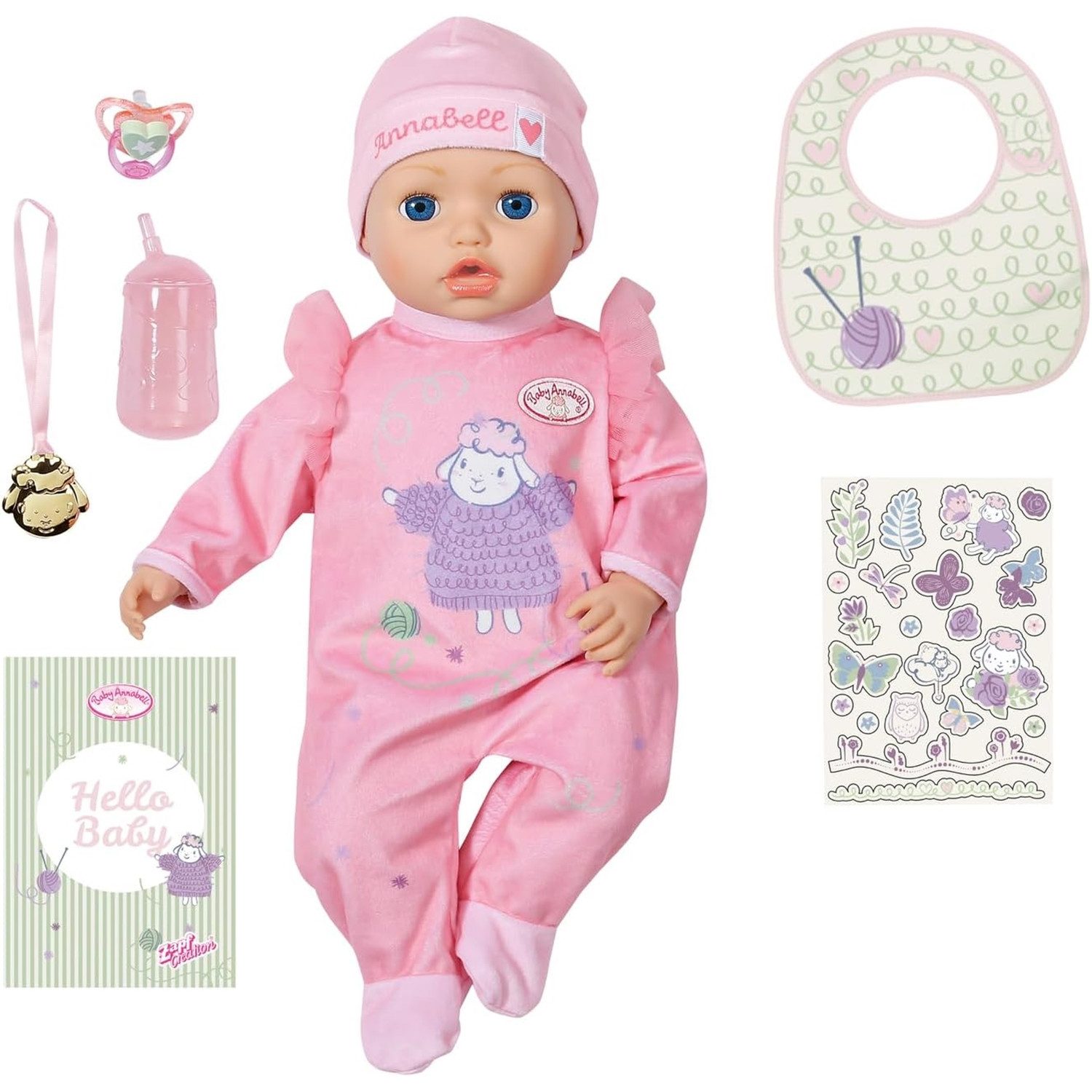Zapf Creation® Babypuppe 706626 Baby Annabell Active Annabell 43cm günstig online kaufen