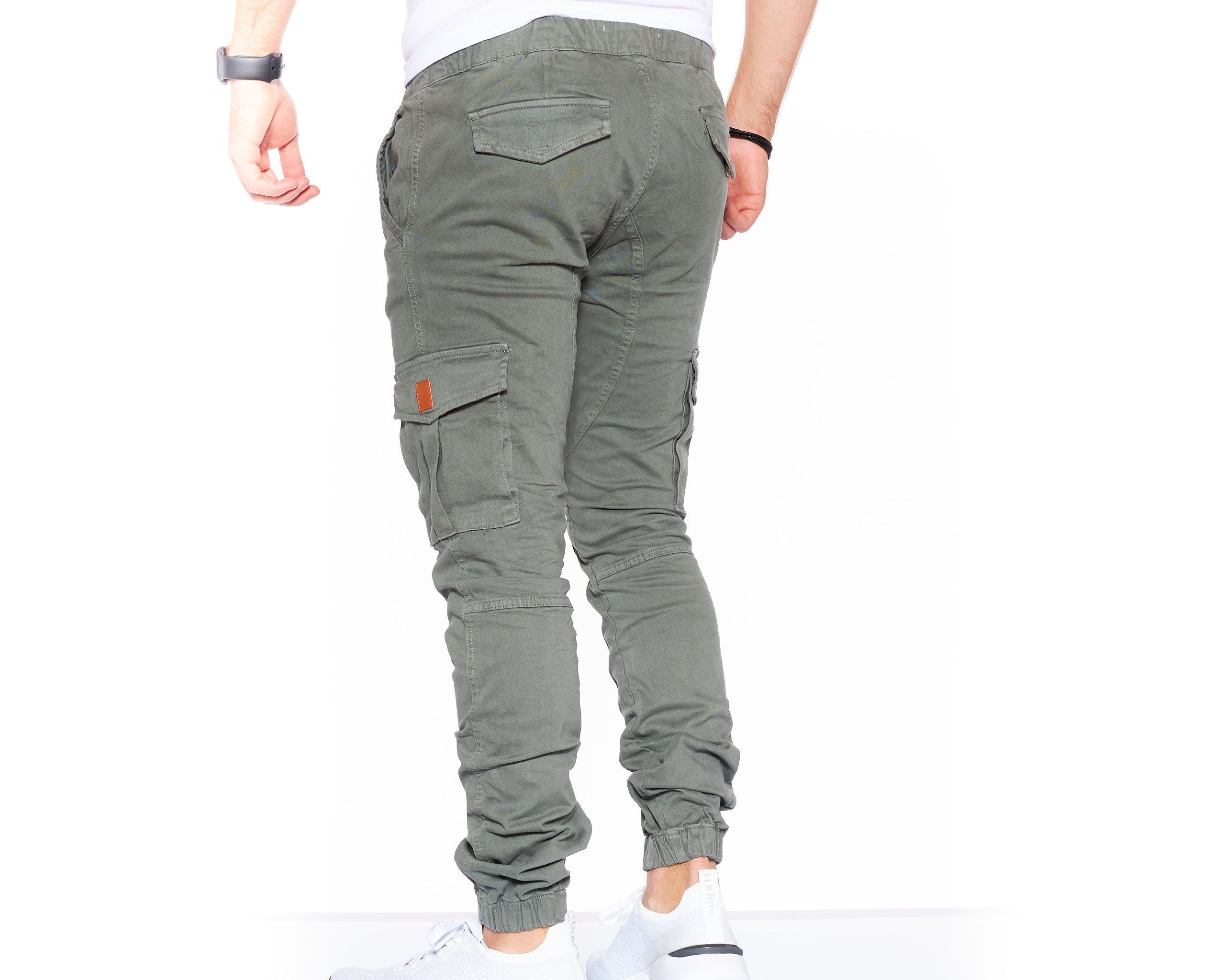 Styleko Cargohose Slim fit Cargohose Herren Cargohose männer Cargohose für Herren Jogger – Bild 3 von 5