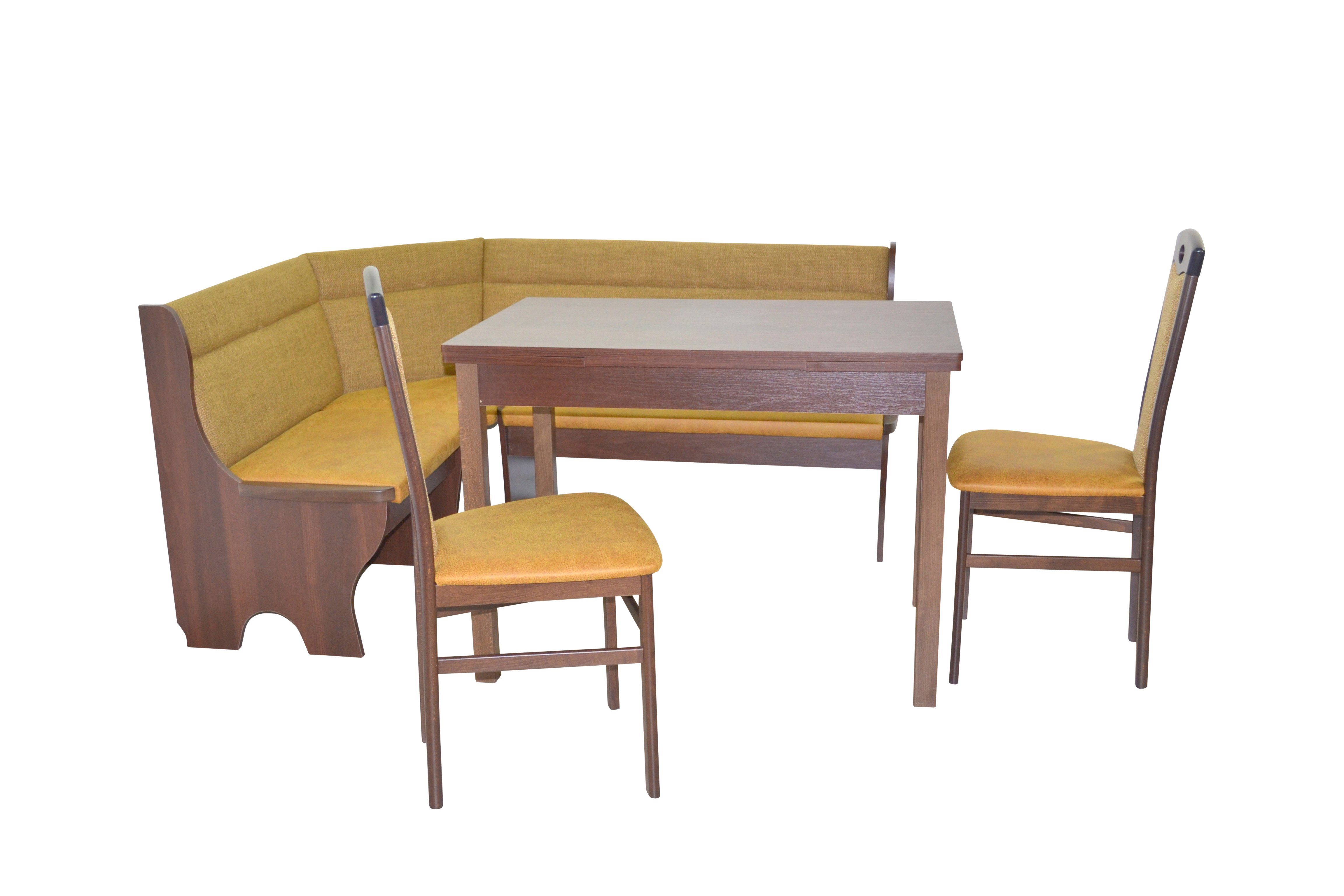 moebel-direkt-online Eckbank Cora I (Schenkel rechts/links montierbar, Stellfläche 125x165 cm)