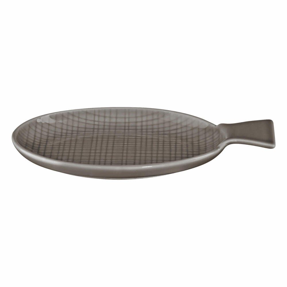 ASA SELECTION Teller Voyage Fisch Olivgrün 18 cm