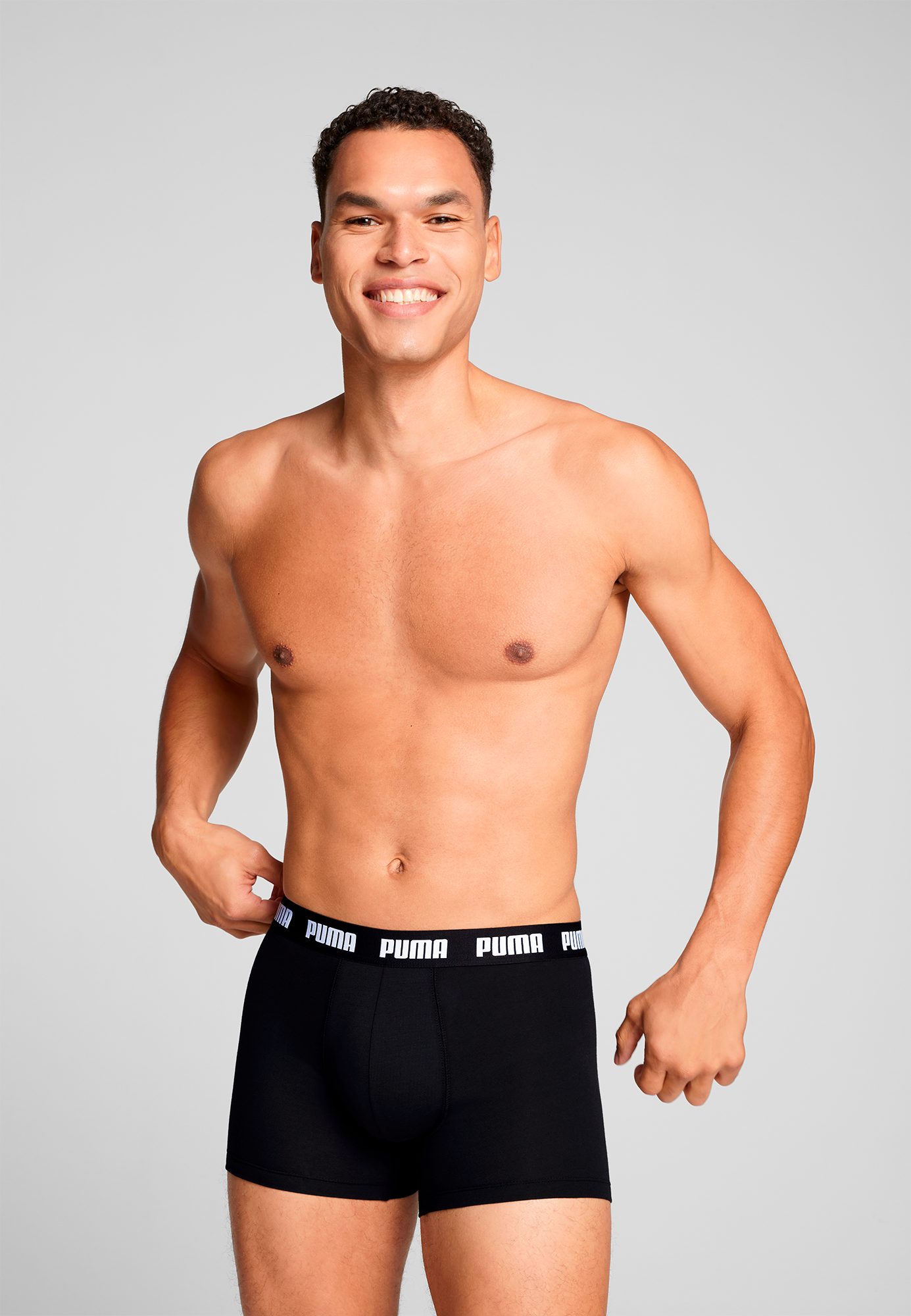 PUMA Boxershorts "PUMA MEN EVERYDAY BOXERS 3P", (3er Pack), mit Komfortbund günstig online kaufen