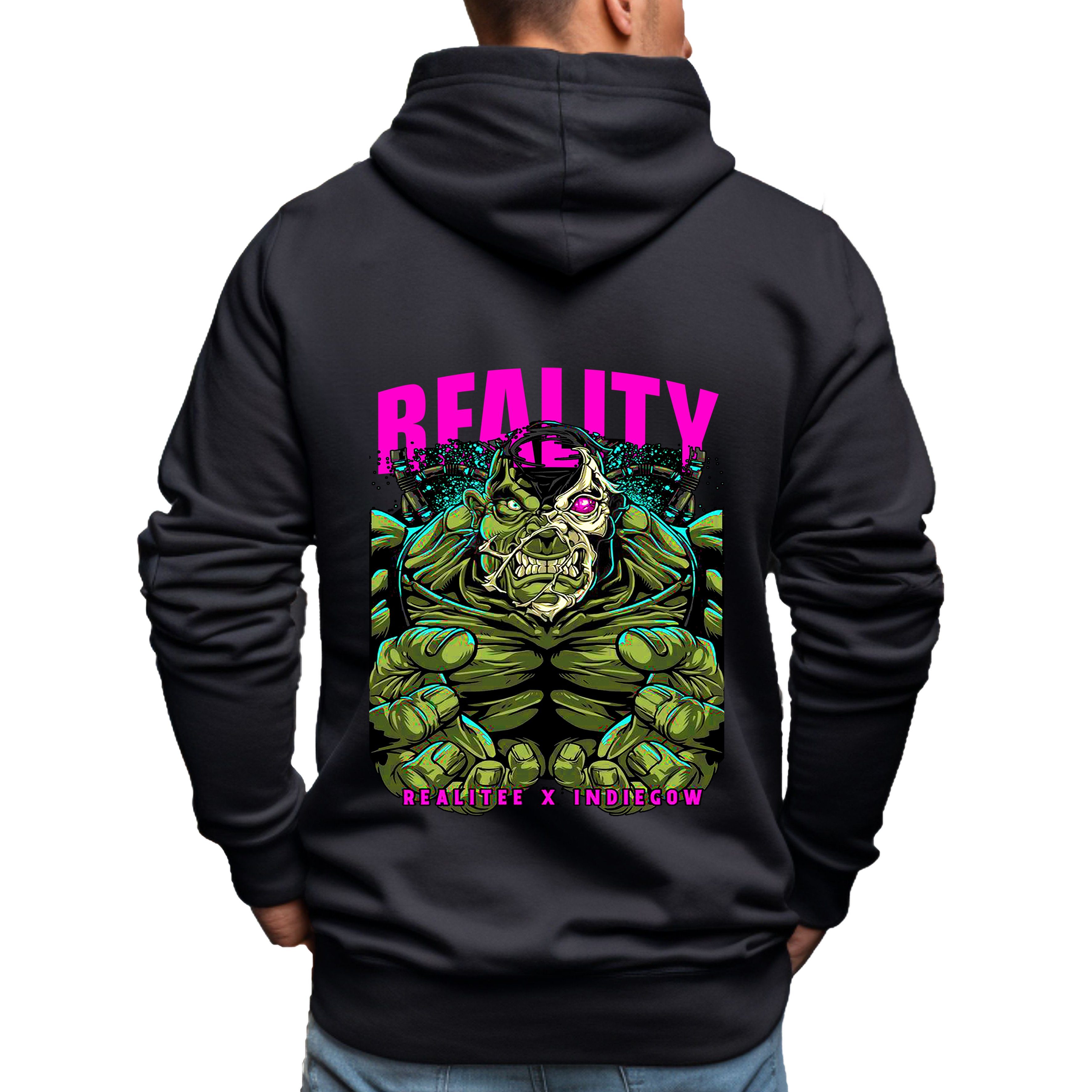 Kapuzenpullover Kapuzenpullover mit Druck Streetwear Outdoor lässiger Look