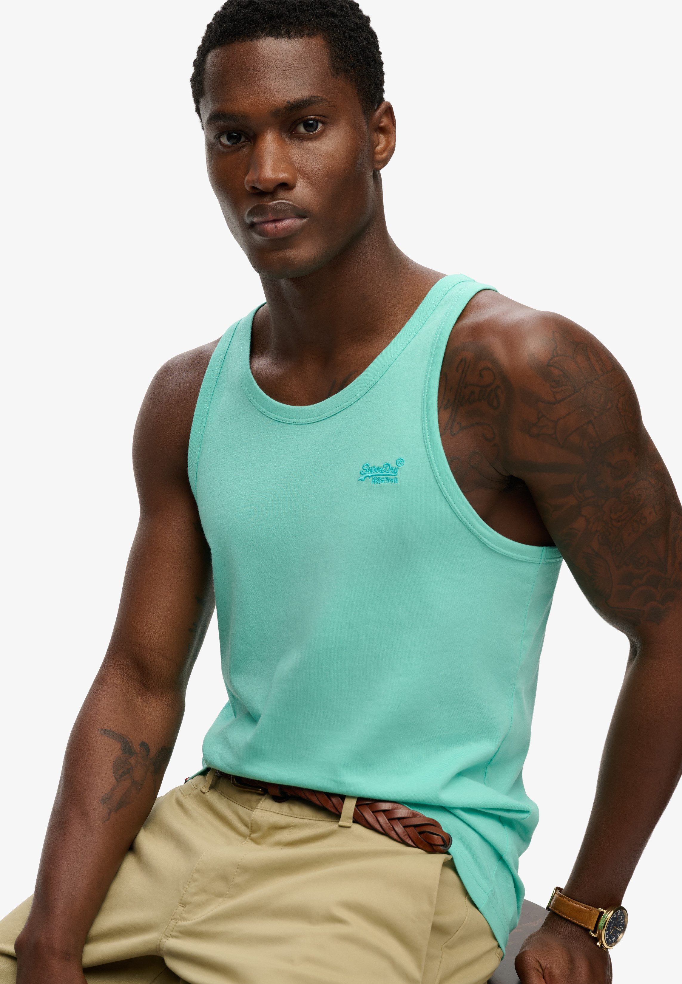 Superdry Tanktop ESSENTIAL LOGO VEST UB