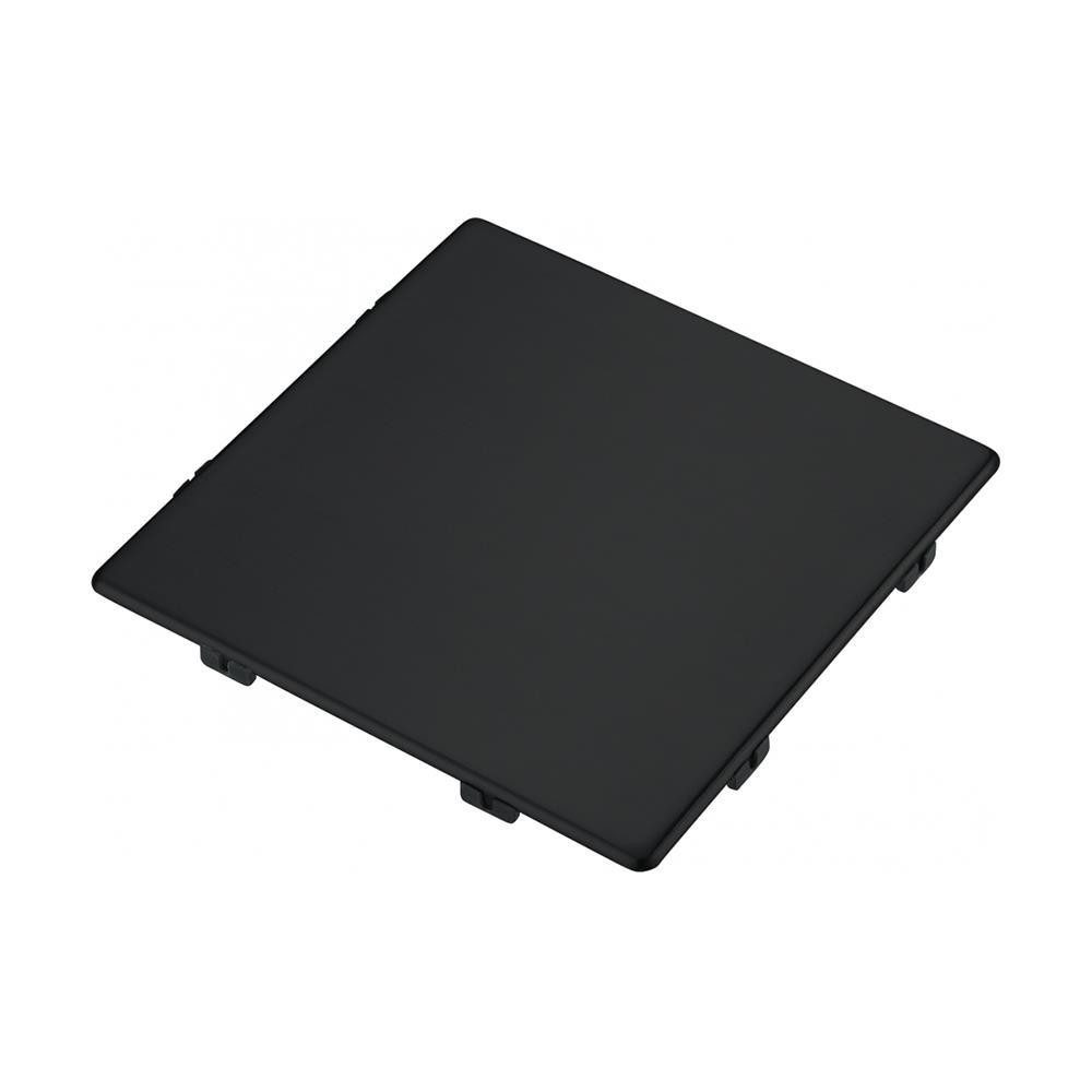 FRANKE Einbauspüle Abdeckkappe eckig Black Matt (beschichtet)