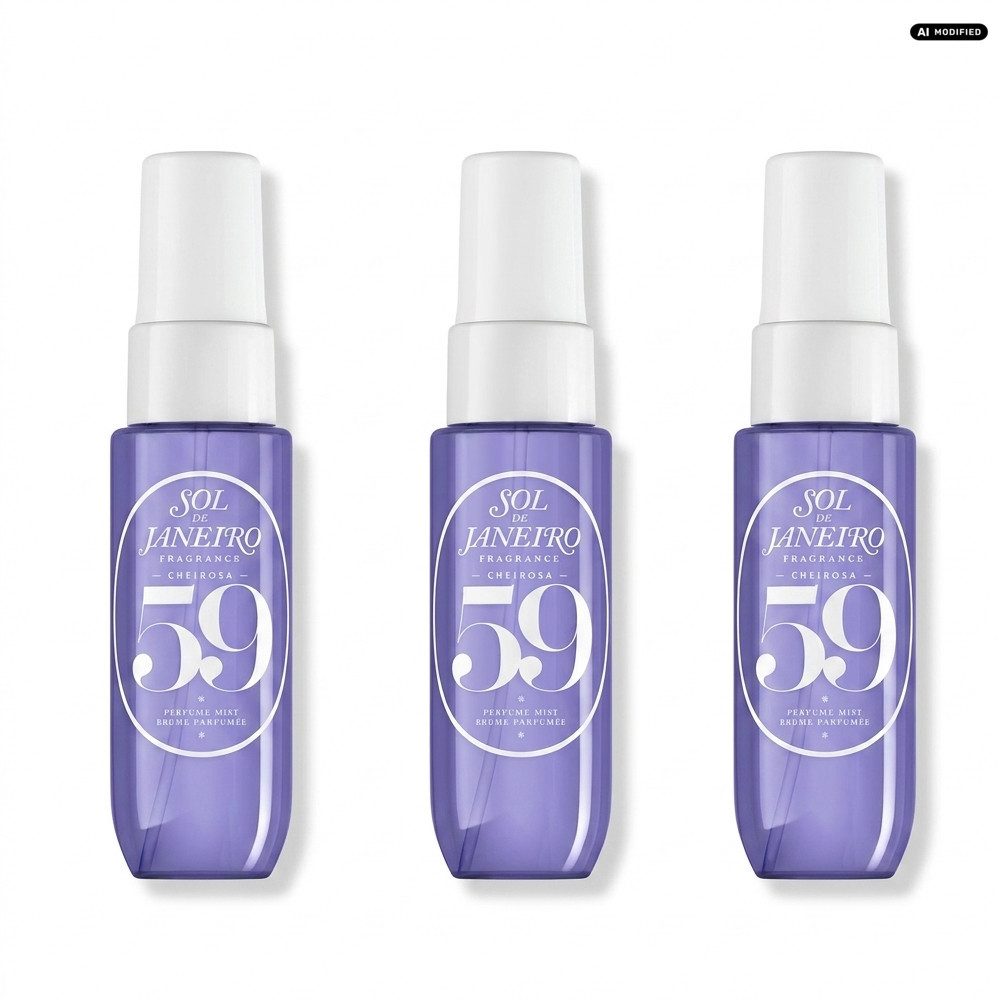 Sol de Janeiro Körperspray Sol de Janeiro Cheirosa 59 Perfume Mist 3er Set, 1-tlg., Vorteilspack mit drei parfümierten Body- & Hair-Sprays