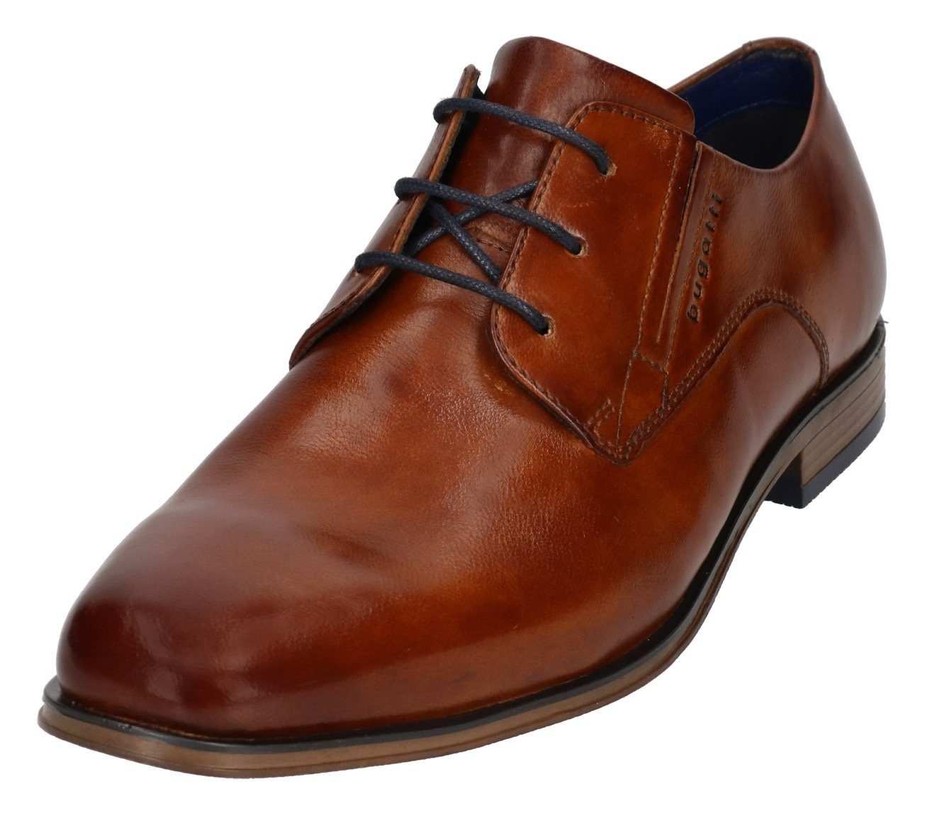 bugatti Schnürschuh Anzugschuh, Business Schuh mit Logoschriftzug mit feine günstig online kaufen