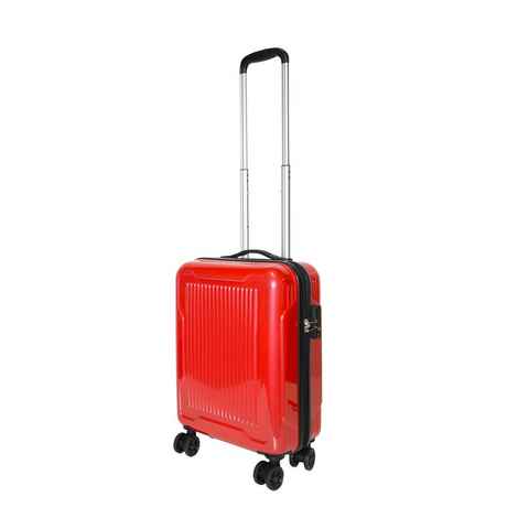 Steelboxx Handgepäck-Trolley Reisekoffer Trolley Hartschale Reise Koffer Handge, 4 Rollen, Volumen: ca. 35 Liter, Gewicht: ca. 2,5kg, Maße: ca. 50cm x 35cm x 20cm (Handgepäck)