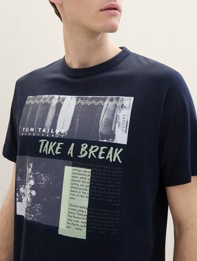 TOM TAILOR T-Shirt T-Shirt mit Fotoprint