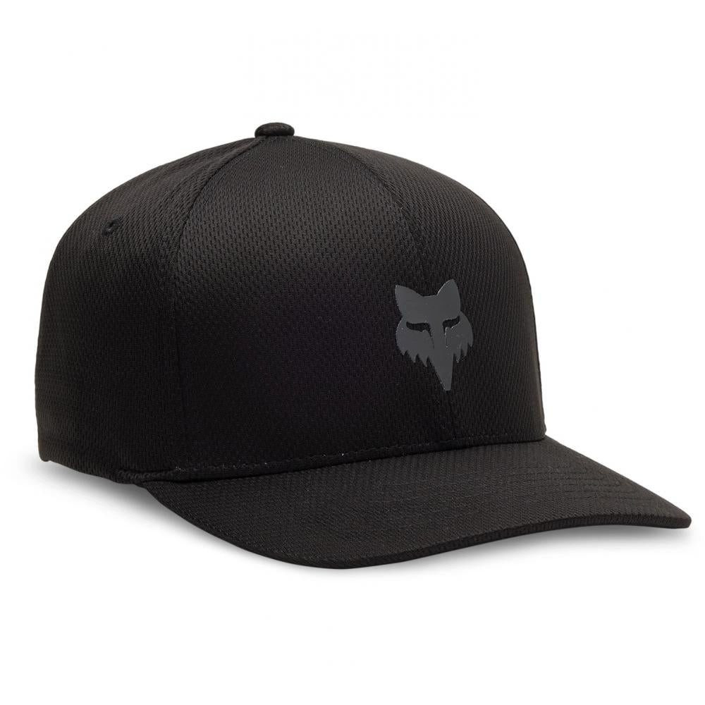 Fox Fahrradjacke Fox Flexfit-Kappe Fox Head Tech Schwarz - Funktionscap Gr. S/M, atmung