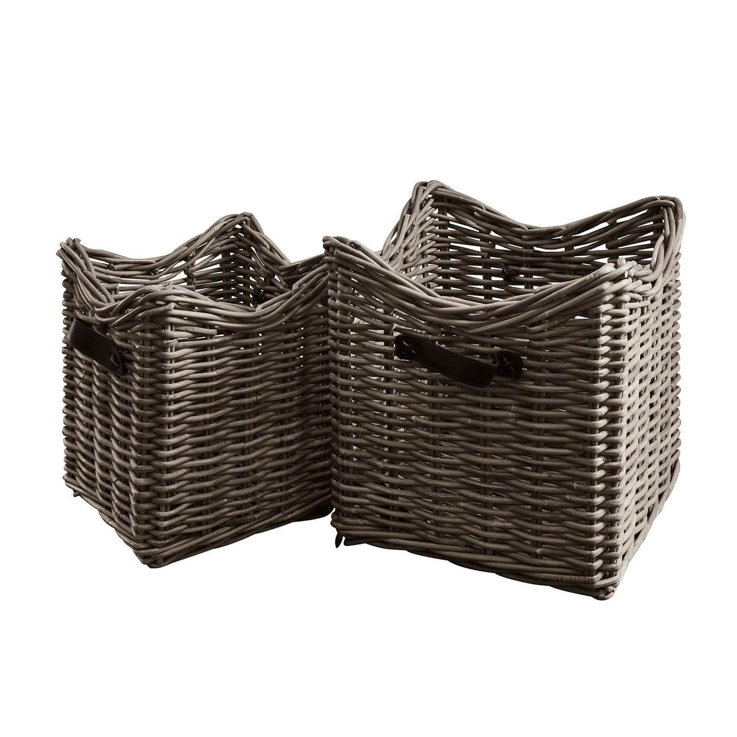 Mirabeau Dekokorb Korb 2er Set Morrilton braun (2er Set, 2er Set)