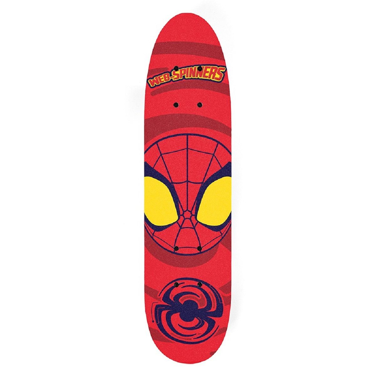 Spiderman Skateboard 24” aus Holz – 61 cm – bis 50 kg belastbar für Kinder (1-St), Rutschfest